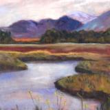 Montana Pond in Evening Light - SOLD